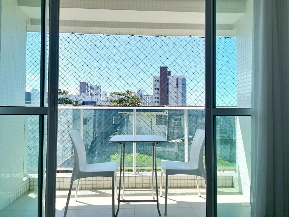 T210 - Pe Na Areia Em Boa Viagem Lägenhet Recife 0*,